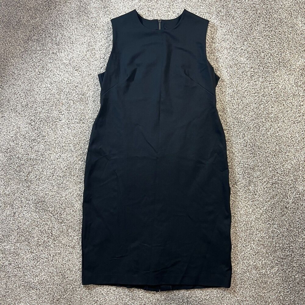 Spanx  The Perfect Sheath Dress XL Black Ponte Sleeveless Capsule Slimming LBD